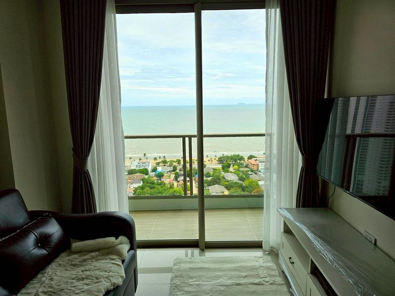 ให้เช่า Riviera Jomtien ริเวียร่า จอมเทียน 1 ห้องนอน วิวทะเล