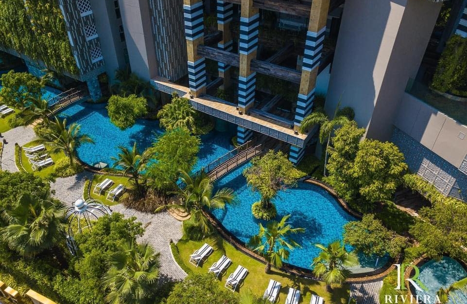 ให้เช่า Riviera Jomtien ริเวียร่า จอมเทียน Studio วิวทะเล