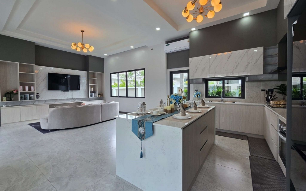 ขายบ้าน Pool Villa ชั้นเดียว 3 ห้องนอน 4 ห้องน้ำ มาบประชัน (3)