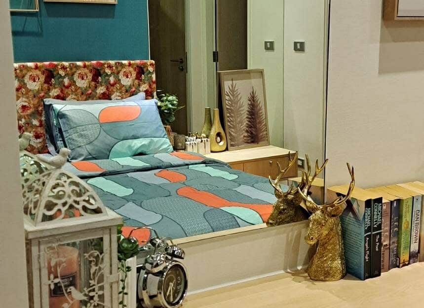 ให้เช่าคอนโดแกรนด์แคริบเบียน 1 ห้องนอน วิวเมือง จอมเทียน