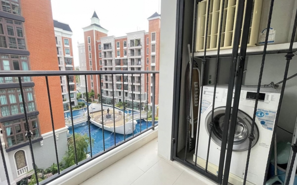 ขาย Espana Jomtien เอสปันญ่า จอมเทียน 1 ห้องนอน วิวสระ (2)