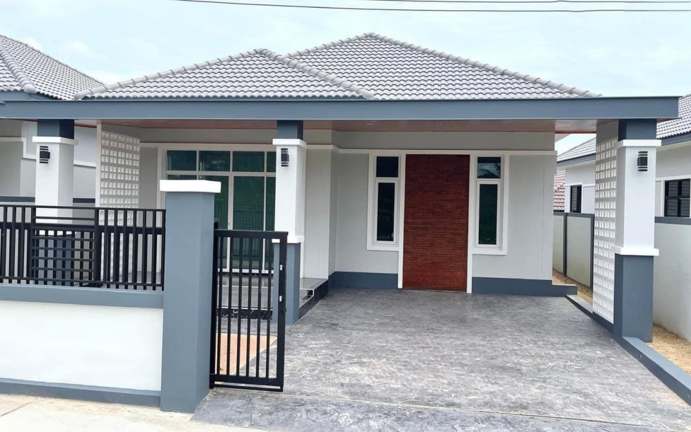 ขายบ้านเดี่ยวสร้างใหม่ หลังสุดท้าย!! 3 ห้องนอน 3 ห้องน้ำ โรงโป๊ะ มาบหว้า ซ.7 ติดเจ้าของ (3) #รับผ่อนตรง