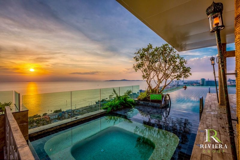 ให้เช่า Riviera Jomtien ริเวียร่า จอมเทียน Studio วิวทะเล