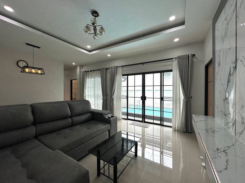 ขาย Pool Villa ชั้นเดียว 3 ห้องนอน 2 ห้องน้ำ มาบประชัน (2)