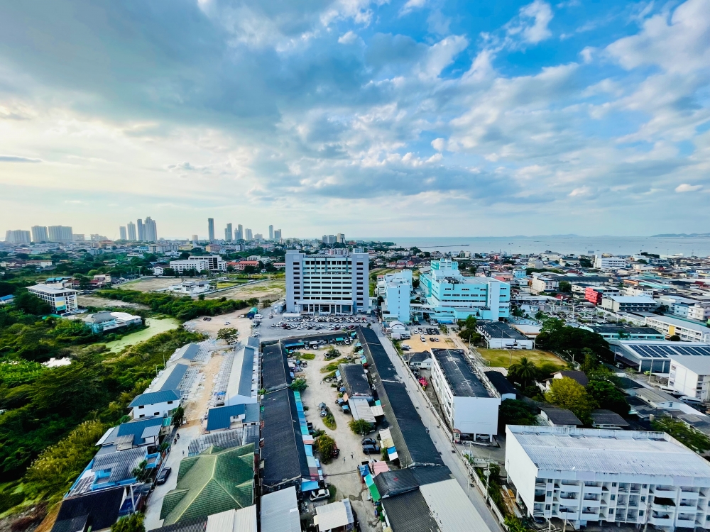 ปล่อยเช่า ลุมพินี สุขุมวิท-พัทยาเหนือ 1 ห้องนอน วิวทะเล