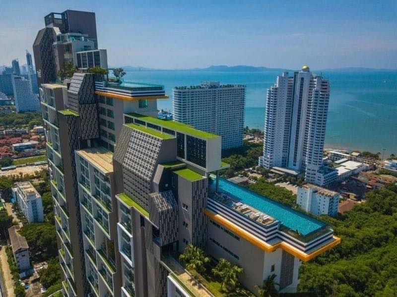 ขายพร้อมผู้เช่า Riviera Jomtien ริเวียร่า จอมเทียน 1 ห้องนอน วิวทะเล (2)