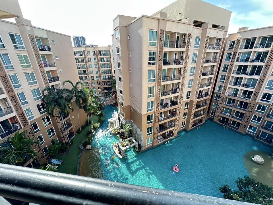ให้เช่า Atlantis Jomtien แอดแลนติส จอมเทียน 1 ห้องนอน วิวสระ