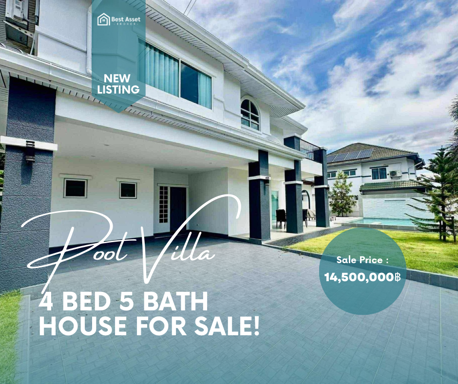 ขายบ้านพูลวิลล่า 4 ห้องนอน 5 ห้องน้ำ เขาน้อย (3)
