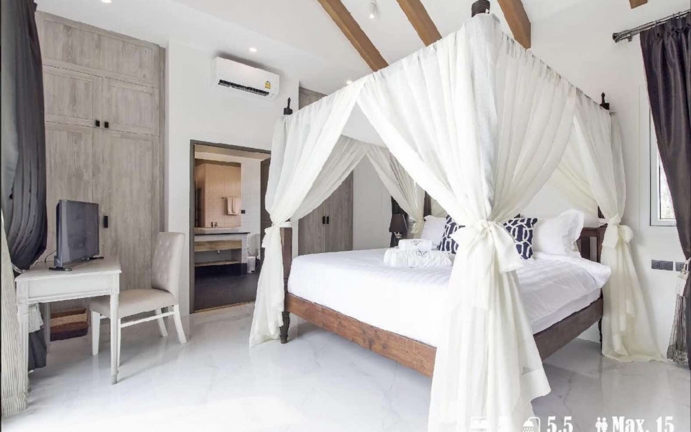 ปล่อยเช่ารายปี บ้าน Pool Villa 2 ชั้น พัทยา 5 ห้องนอน 5 ห้องน้ำ