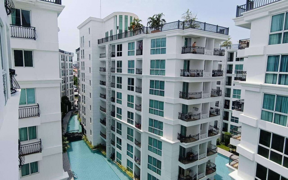 ปล่อยเช่ารายปี Olympus โอลิมปุส ซอยกอไผ่ พัทยาใต้ 1 ห้องนอน ชั้น 7 วิวสระ