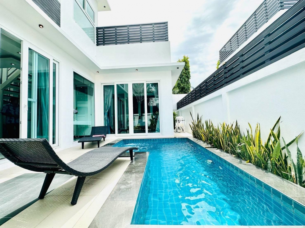 ขาย Pool Villa 2 ชั้น 5 ห้องนอน 6 ห้องน้ำ ใกล้หาดจอมเทียน (2)