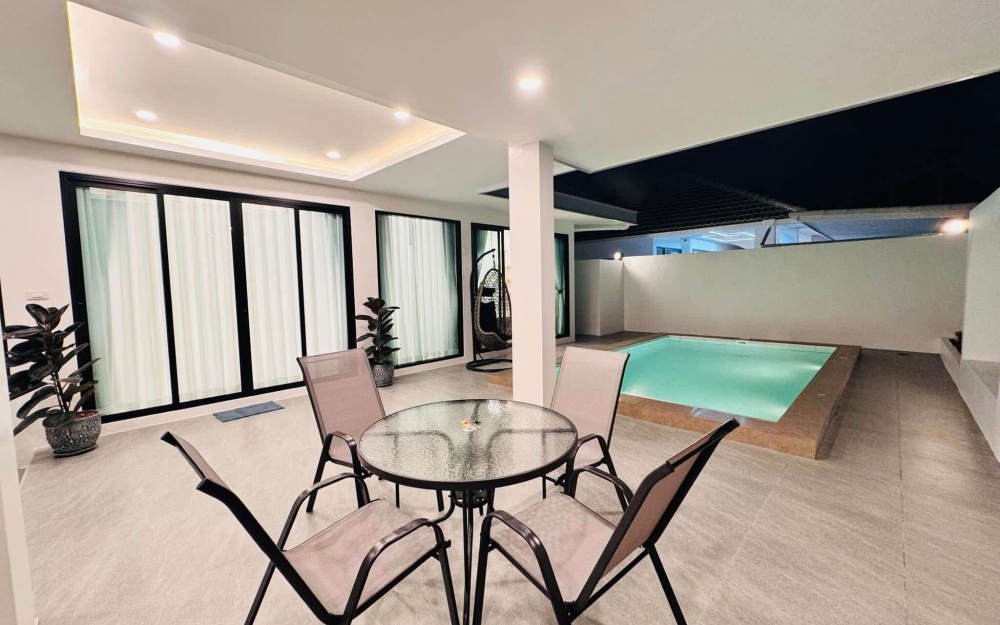 ขายบ้าน Pool Villa ชั้นเดียว 4 ห้องนอน 5 ห้องน้ำ จอมเทียน(2)