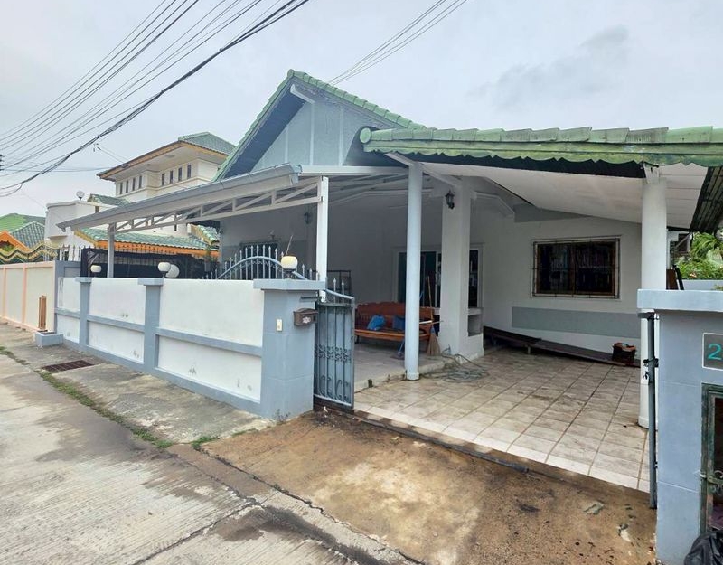 ขายบ้านเดี่ยวชั้นเดียว 4 ห้องนอน 3 ห้องน้ำ ซอยวัดบุญสัมพันธ์9 (2)