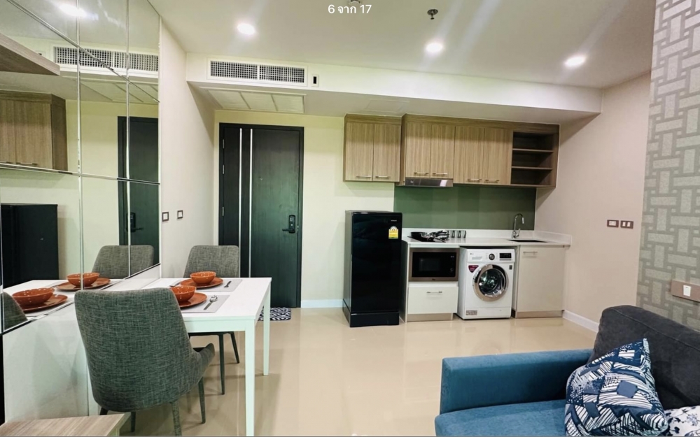 ปล่อยเช่า Dusit Grand Condo View จอมเทียน 1 ห้องนอน ชั้น 19 วิวเมือง ติดเจ้าของ