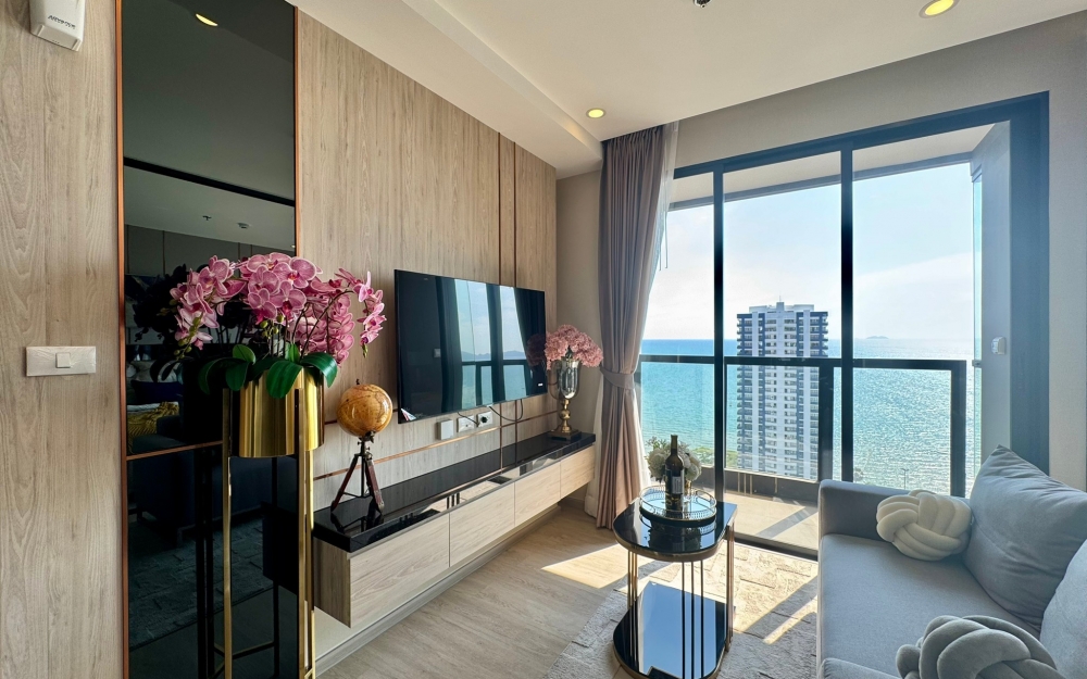 ให้เช่า The Panora Pattaya เดอะ พาโนรา พัทยา 2 ห้องนอน วิวทะเล