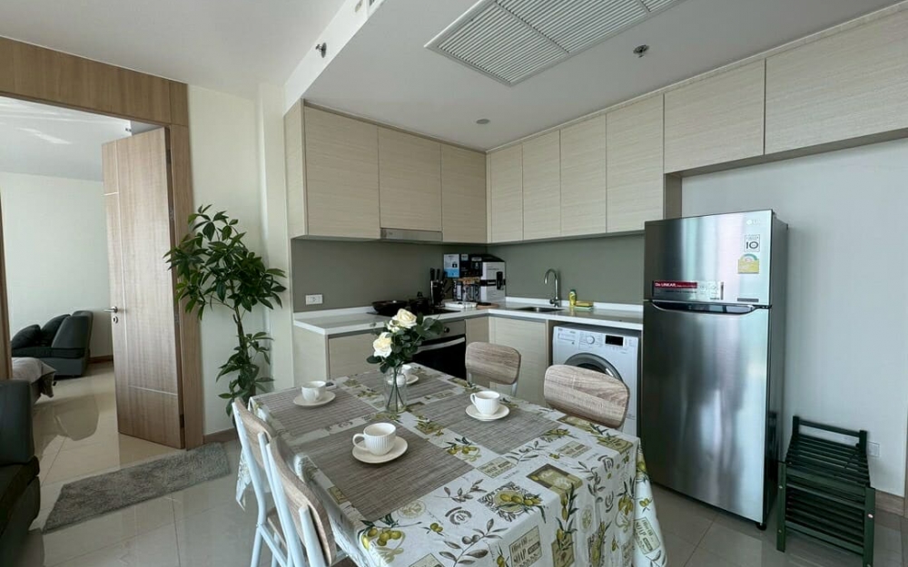 ให้เช่า ริเวียร่า จอมเทียน 2 ห้องนอน วิวทะเล