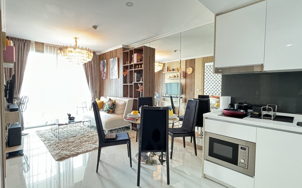 ขาย Riviera Jomtien ริเวียร่า จอมเทียน 1 ห้องนอน วิวทะเล (2)