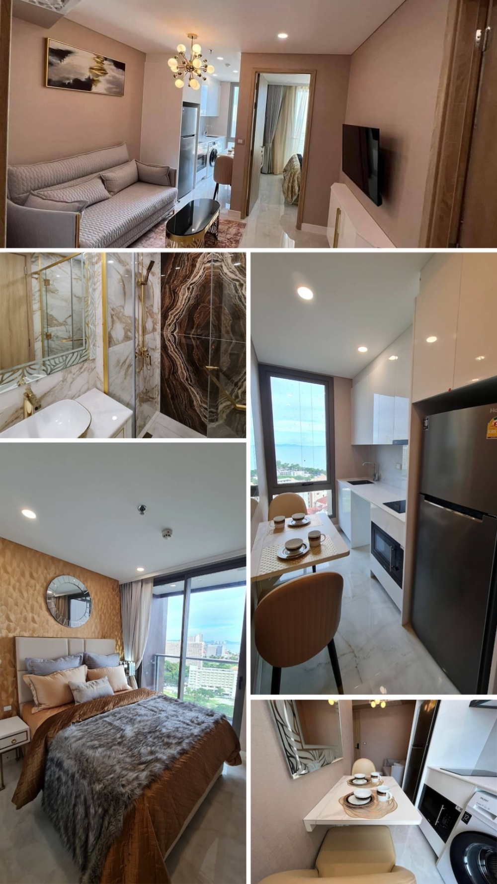 ขาย Copacabana Jomtien โคปาคาบาน่า จอมเทียน 1 ห้องนอน วิวทะเล (2)