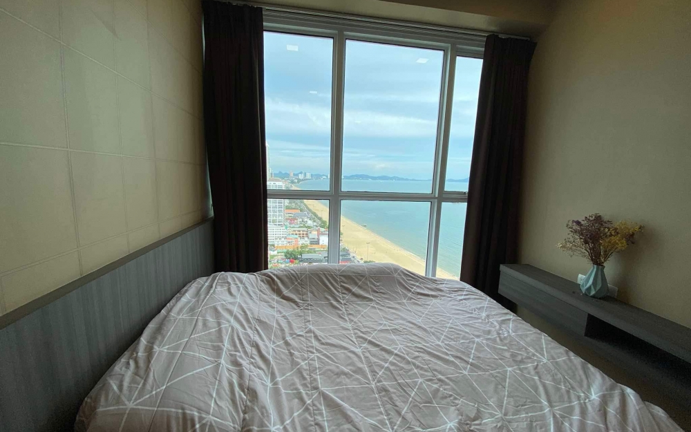 ปล่อยเช่ารายปี Cetus จอมเทียน 2 ห้องนอน ชั้น 25 วิวทะเล