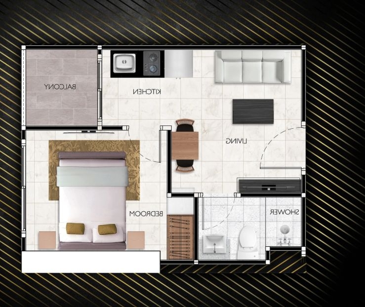 ขาย Grand Solaire Pattaya แกรนด์ โซแลร์ พัทยา 1 ห้องนอน วิวทะเล (2)