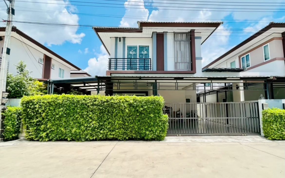 ขายบ้านเดียวสองชั้น 4 ห้องนอน 3 ห้องน้ำ หมู่บ้านภัททาเลต 2 โรงโป๊ะ (2)