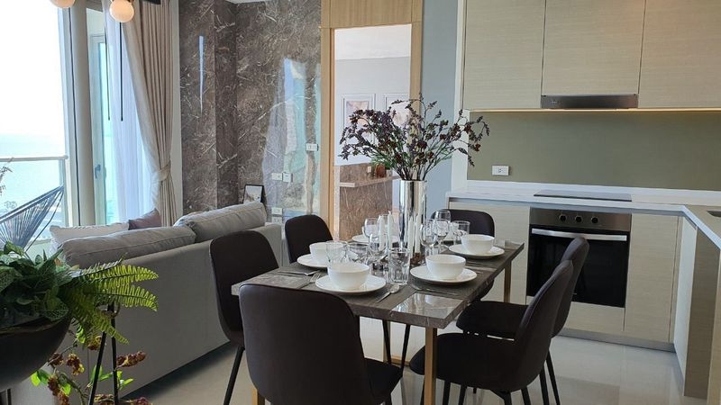 ขาย Riviera Jomtien ริเวียร่า จอมเทียน 2 ห้องนอน วิวทะเล (2)