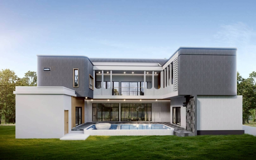 ขาย Pool Villa 2 ชั้น 5 ห้องนอน 5 ห้องน้ำ ห้วยใหญ่ (3)