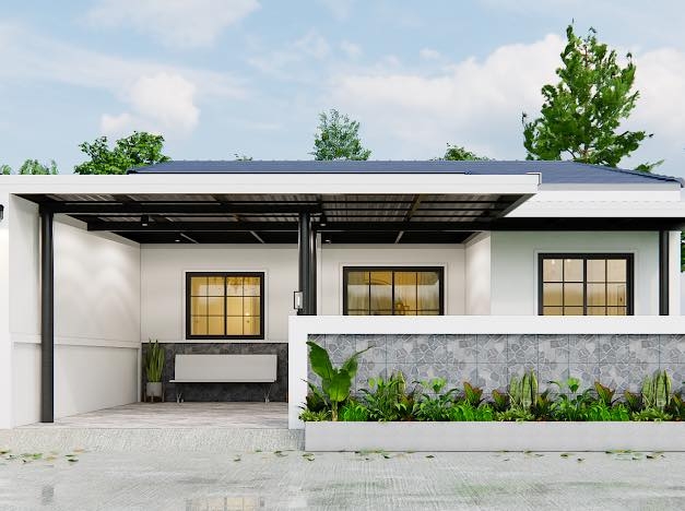 ขาย บ้านแฝด 3 ห้องนอน 2 ห้องน้ำ ห้วยใหญ่ (2)