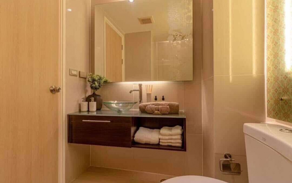 ปล่อยเช่า Grand Ciribbean Jomtien แกรนด์ คาริบเบียน จอมเทียน 1 ห้องนอน ชั้น 26 วิวสระ และวิวทะเล