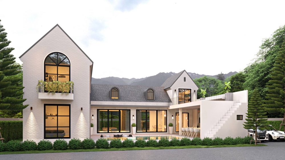 ขาย Pool Villa 2 ชั้น 5 ห้องนอน 7 ห้องน้ำ เขาชีจรรย์ (2)