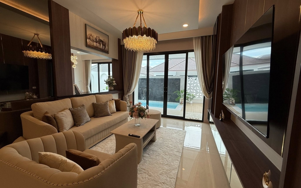 ขาย Pool Villa ชั้นเดียว 3 ห้องนอน 4 ห้องน้ำ ห้วยใหญ่ (3)