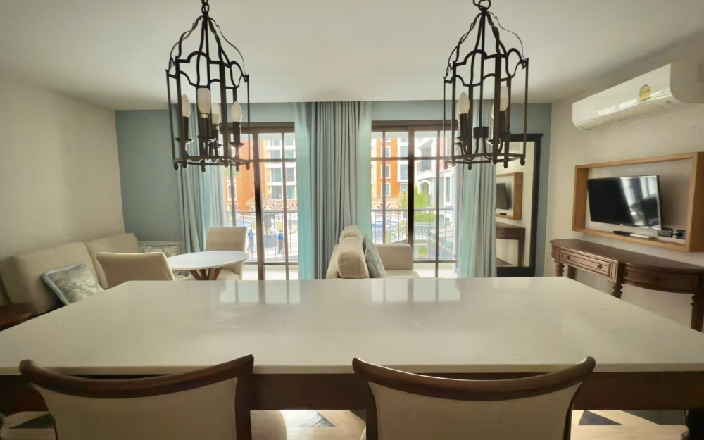 ให้เช่า Espana จอมเทียน 2 ห้องนอน วิวสระน้ำ (2)