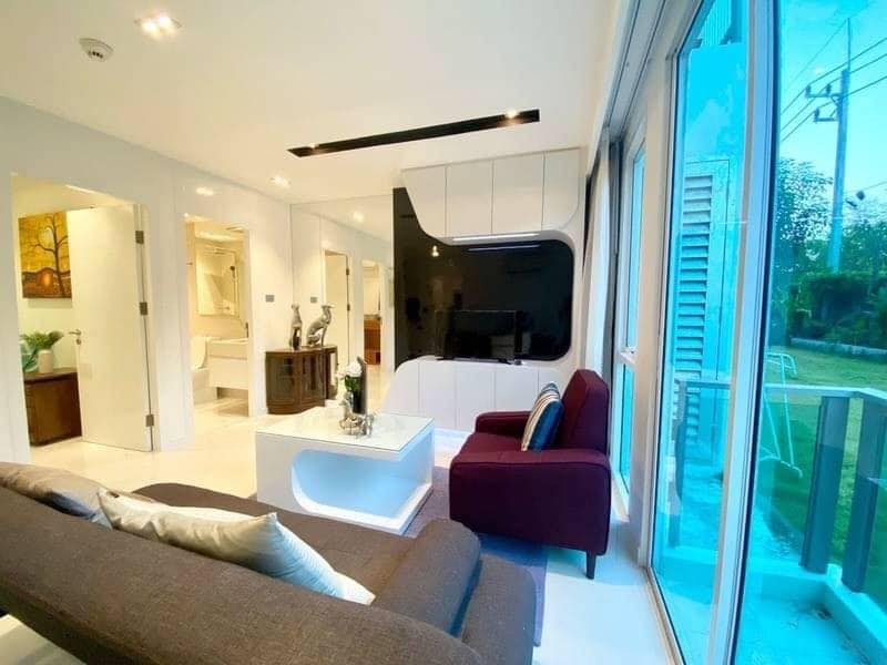 ขายพร้อมผู้เช่า City Center Residence พัทยากลาง 2 ห้องนอน ชั้น 1 วิวสวน