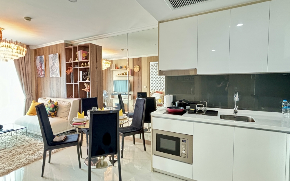 ขาย Riviera Jomtien ริเวียร่า จอมเทียน 1 ห้องนอน วิวทะเล (2)