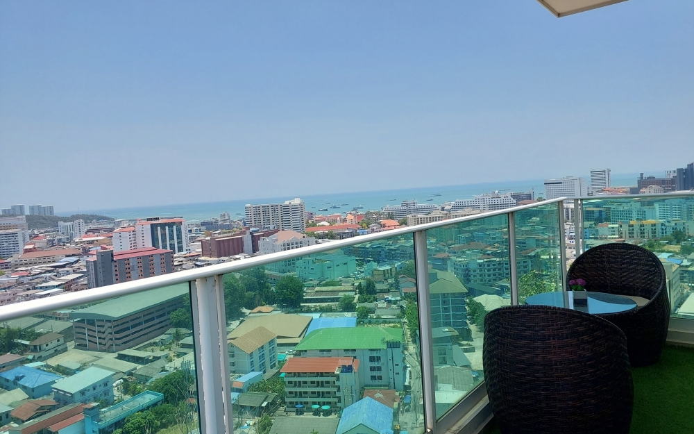 ให้เช่า City Garden Tower South Pattaya ซิตี้ การ์เด้น ทาวเวอร์ พัทยาใต้ 2 ห้องนอน วิวเมือง