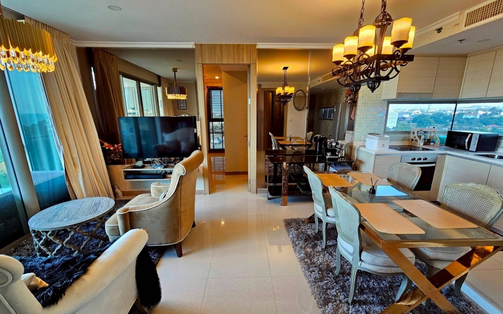 ให้เช่า Riviera Jomtien ริเวียร่า จอมเทียน 2 ห้องนอน วิวเมือง