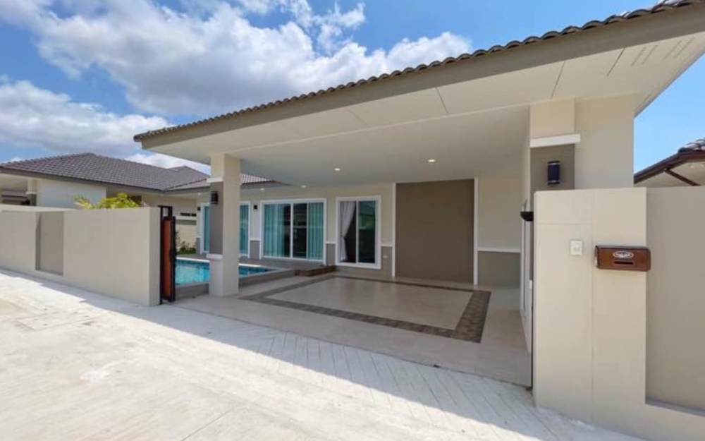 ขายพร้อมผู้เช่า Pool Villa 3 ห้องนอน 3 ห้องน้ำ นาจอมเทียน (2)