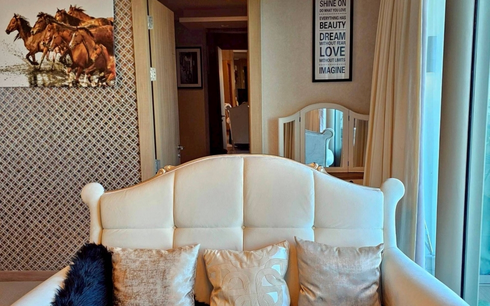 ให้เช่า Riviera Jomtien ริเวียร่า จอมเทียน 2 ห้องนอน วิวเมือง