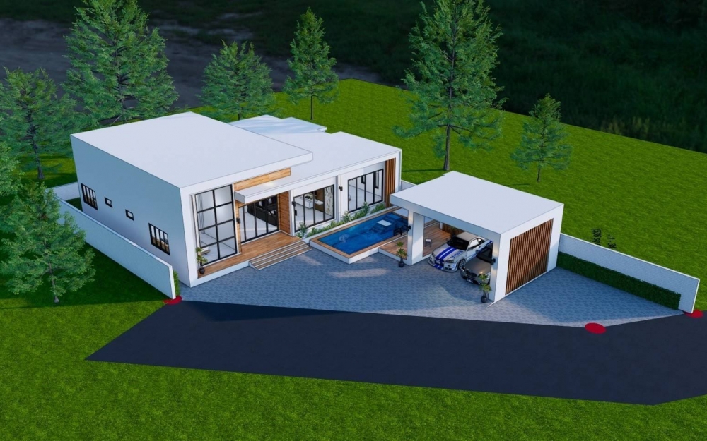 ขาย Pool Villa 4 ห้องนอน 5 ห้องน้ำ ชัยพรวิถี 17 สร้างใหม่ (2)