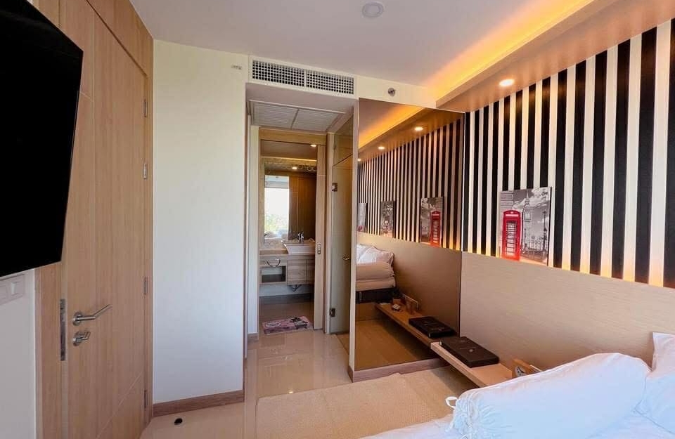 ให้เช่า ริเวียร่า จอมเทียน 1 ห้องนอน วิวเมือง