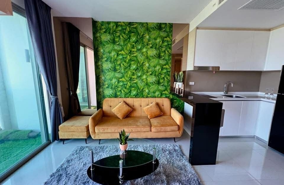 ให้เช่า ริเวียร่า จอมเทียน 1 ห้องนอน วิวเมือง