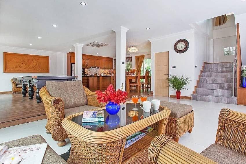 ให้เช่าพูลวิลล่า 4 ห้องนอน จอมเทียน