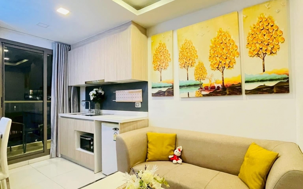 ขาย Arcadia Beach Resort Pattaya อะคาเดีย บีช รีสอร์ท พัทยา 1 ห้องนอน วิวสระ (2)