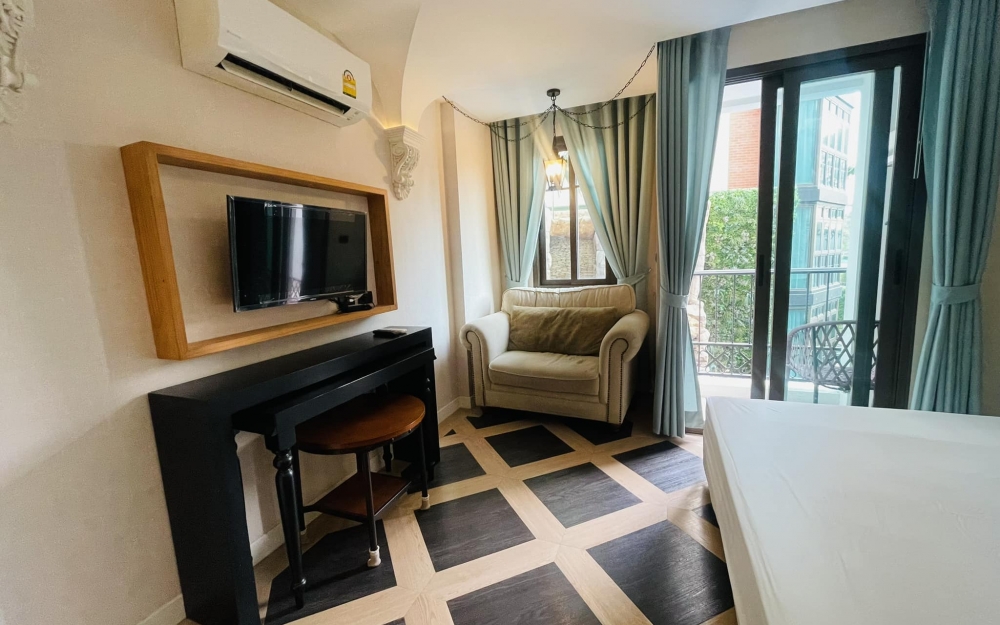 ให้เช่า Espana Jomtien เอสปันญ่า จอมเทียน Studio วิวสระ