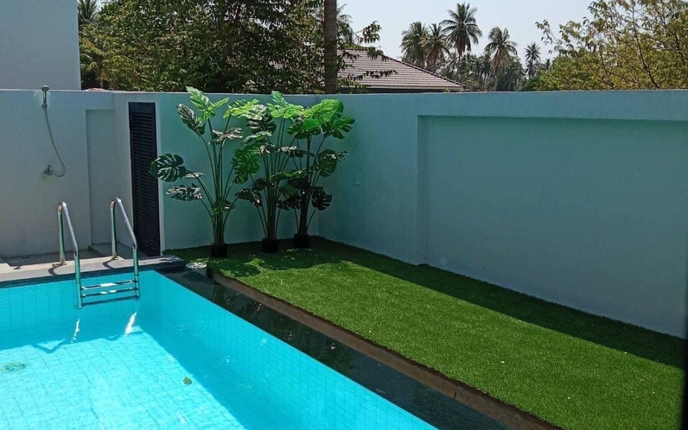 ขายพร้อมผู้เช่าบ้าน Pool Villa 3 ห้องนอน 2 ห้องน้ำ ใกล้โรงเรียนนานาชาติรีเจนท์ หนองปลาไหล (2)