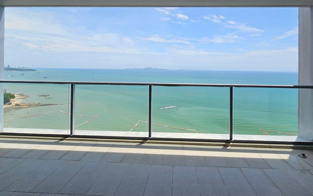 ปล่อยเช่ารายปี The Zire วงศ์อมาตย์ 2 ห้องนอน ชั้น 28 วิวทะเล