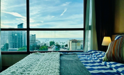 ขาย The Base Central Pattaya เดอะเบส พัทยากลาง 2 ห้องนอน ชั้น 12 วิวทะเล (2)