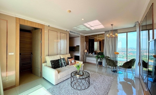 ให้เช่า Riviera จอมเทียน 1 ห้องนอน วิวทะเล