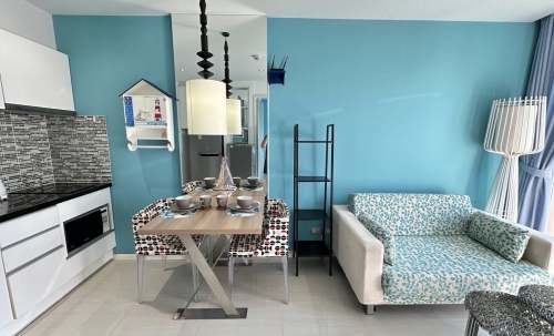 ให้เช่า Atlantis Jomtien แอดแลนติส จอมเทียน 1 ห้องนอน วิวสระ