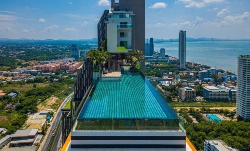 ขายพร้อมผู้เช่า Riviera Jomtien ริเวียร่า จอมเทียน 1 ห้องนอน วิวทะเล (2)